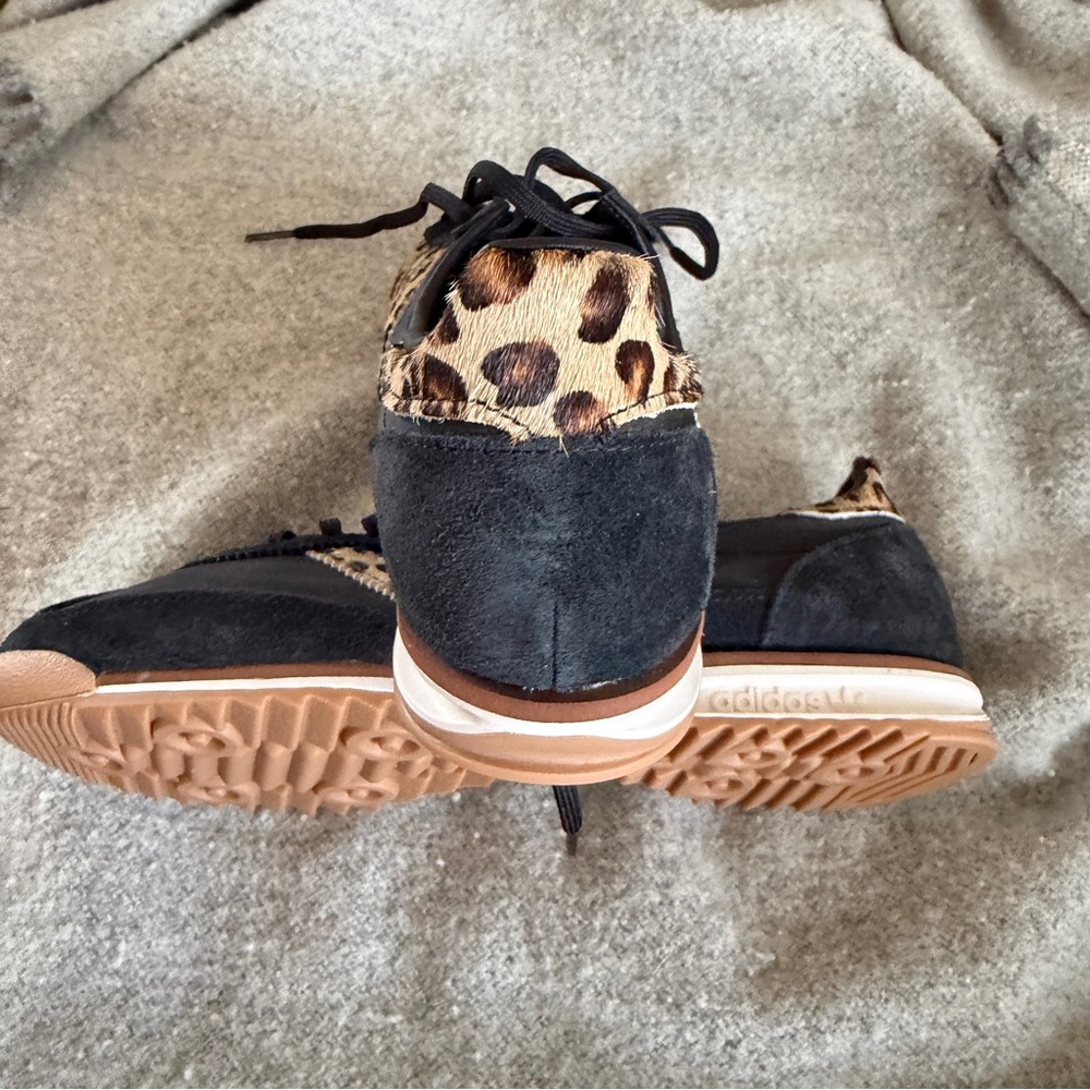 Adidas Black and Leopard SL 72 OG sneakers - Picture 5 of 6